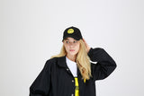 SMILE LOGO BALLCAP (BLACK) (6699085496438)