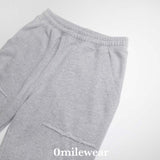 0MW tough cutting pants_melange gray