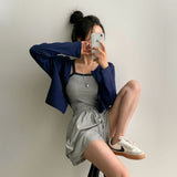 ビスケットナイロンカーゴサマーショートパンツ