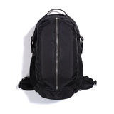 SQバックパック / NYLON ZIP SQ BACKPACK (BLACK) (6554722631798)