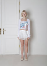 スリムスクエアネックTシャツ / SLIM SQUARE NECK T-SHIRTS