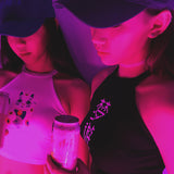 8ビットスリープウォーカークロップタンク / 8 BIT SLEEPWALKER CROP TANK - MJN (4453150818422)