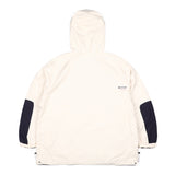 ウィンドブレーカーフーデッドリバーシブルジャケット/BSR2223FWJK036 TWAN WINDBREAKER HOODED REVERSIBLE JACKET CREAM/BLACK