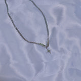 square twinkle necklace