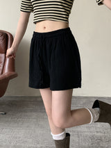 モンニーサマーエンボススリーピースショーツ / Mongni summer embossed three-piece shorts
