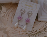アフロディテシリーズ - ザ ローズガーデンピアス / Aphrodite Series - The Rose Garden Piercing (Violet ver.)