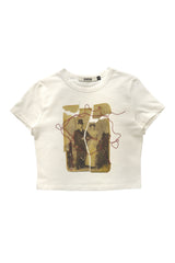 ブロークンピクチャーTシャツ / Broken Picture Tee IVORY
