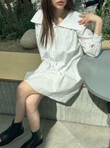 Sailor Wide Collar Dress