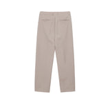ドットバックベンドワンタックセミワイドスラックス / Dot Back-Bend One Tuck Semi-Wide Slacks (4 colors)