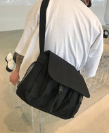 No.7939 バックルツーポケットクロスバッグ