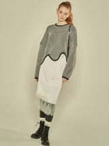 Wave Knit (Black) (6643891470454)