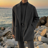 ASCLO Wool Two Tuck Double Jacket (2color)