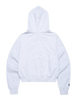 ホットフィックスセラーロゴフーディー / W HOTFIX SELLER LOGO HOODIE LIGHT GREY(CV2CFFM409A)