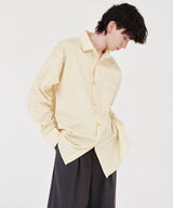 ETHNIC OVERSIZED SHIRT - (BLACK/WHITE/YELLOW)