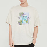 TROPICAL POOL TEE_MELANGE IVORY (6687839420534)