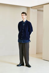 エルボーセクションヘビーカーディガン/ELBOW SECTION HEAVY CARDIGAN NAVY
