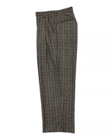 ミダスチェックワイドスラックス / Midas Check Wide Slacks (2 colors)