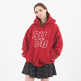 BIG EMBRO LINE HOODIE_strawberry (6546827018358)