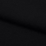 Slim-fit Unbalance Turtleneck [BLACK] (6618525270134)