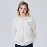 バニーベアカラーカーディガン / BUNNY BEAR COLLAR CARDIGAN