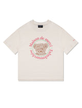 ウィメンズ ベアフレンズリラックスクロップTシャツ(FCC2TS386W)