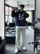 heyzer semi wide banding pants