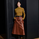 HANNAH POCKET SKIRT, TAN BROWN (6627122610294)