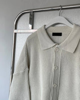 ウォーマーバルーンカラーカーディガン / AZ Warmer Balloon Collar Cardigan (7 colors)