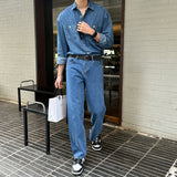 シグフィットデニムシャツ/LMN Sig Loose Fit Denim Shirt (4 colors)