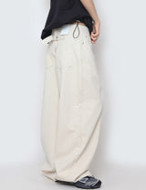 ビゾスナップワイドパンツ / Bizo Snap Wide Pants
