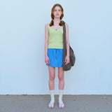 ローズノースリーブTシャツ / ROSE SLEEVELESS TEE, SUNNY LIME