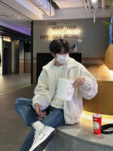 LMN バルーンフリースジップアップ / LMN Balloon Fleece Zip-Up (3 colors)