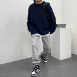 BL サイドジップアップニット/BL Side Zip-Up Knitwear (4 colors)