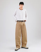 フォーマルワイドポケットパンツ/formal wide pocket pants 2color