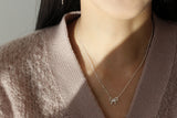 Double Bow Necklace