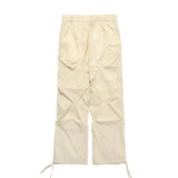 クリースナイロンバンディングパンツ / CREASE NYLON BANDING PANTS_CREAM