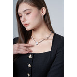 WHITE HEART PEARL EARRING (6618485915766)