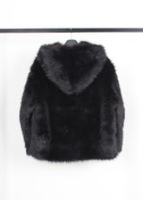 HOLIDAY HOOD FUR JACKET