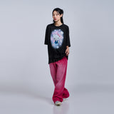 サンリオハローキティー 3D アートワークショートスリーブTシャツ