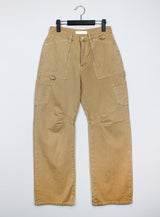 カーブドピグメントカーゴパンツ / Carved Pigment Cargo Pants (3color)