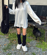 ブルベリーフラッフィーショルダーバッグ