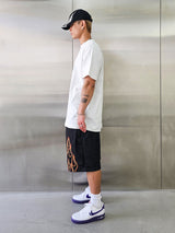 フレイム刺繡バミューダパンツ/VENTIQUE Flame embroidery Bermuda Shorts 2color