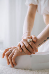 [MADE] Granma ring (bold/silver)
