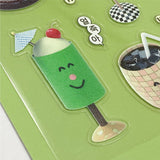 ハッピードリンクステッカー/happy drink sticker