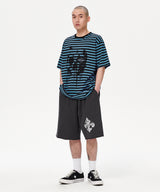 デッドポイントストライプTシャツ