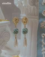 アフロディテシリーズ - ザ ローズガーデンピアス / Aphrodite Series - The Rose Garden Piercing (Mint ver.)