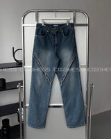 HD County Slit Denim Pants
