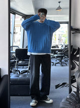 never loosefit round knit