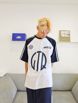 ラグランカラーリング半袖Tシャツ / VENTIQUE Raglan Coloring T-shirt 3color
