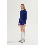 スティッチロングスリーブTシャツ / STITCH LONG SLEEVE T-SHIRT_BLUE